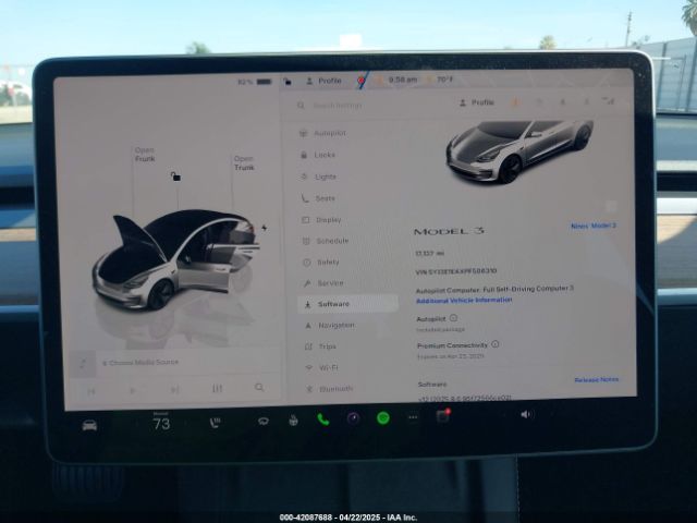 5YJ3E1EAXPF506310 Tesla Model 3 Rear-wheel Drive