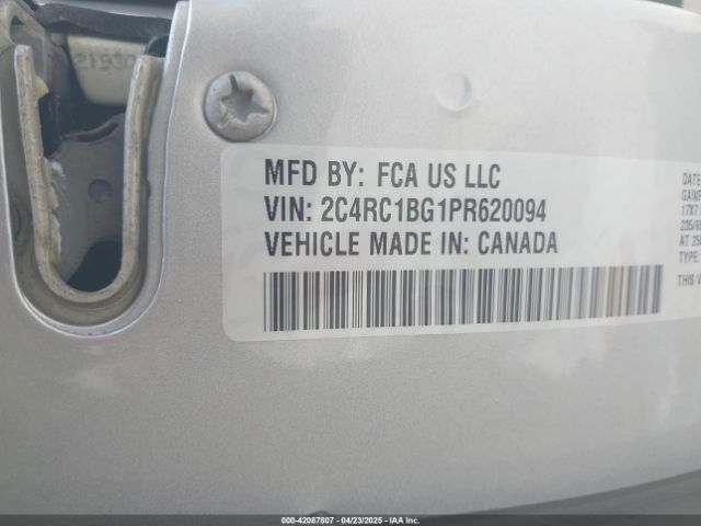 2023 CHRYSLER PACIFICA 2C4RC1BG1PR620094 Photo 8
