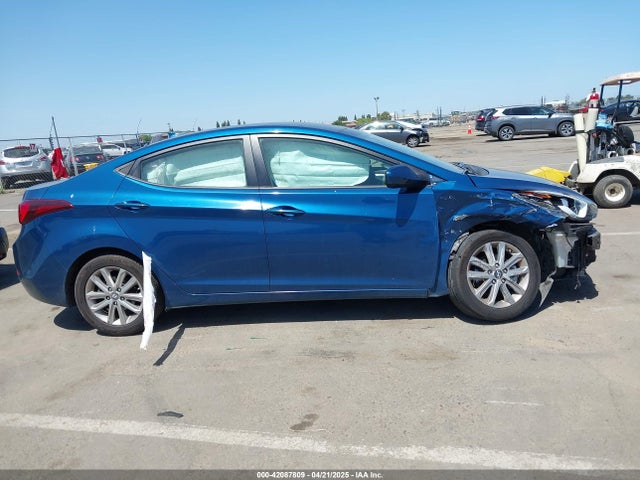 KMHDH4AE4GU619047 Hyundai ELANTRA SE