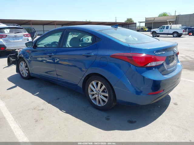 KMHDH4AE4GU619047 Hyundai ELANTRA SE
