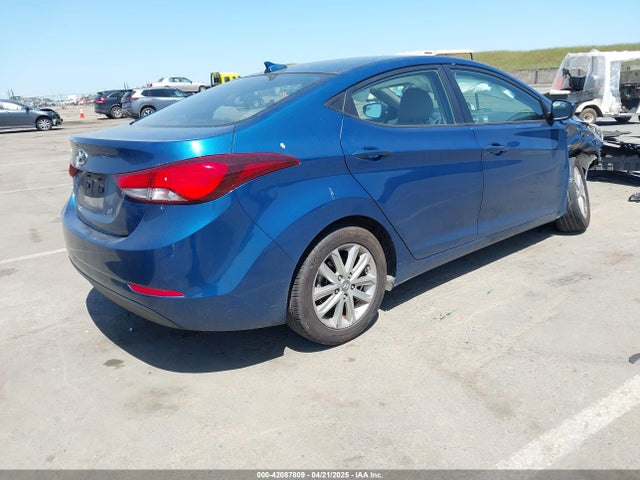 KMHDH4AE4GU619047 Hyundai ELANTRA SE