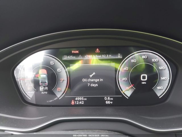 WA15AAFY3R2078175 Audi Q5 Sportback Premium Plus 45 Tfsi S Line Quattro S Tronic