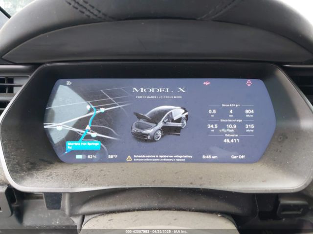 5YJXCDE4XLF296255 Tesla Model X Performance Dual Motor All-wheel Drive