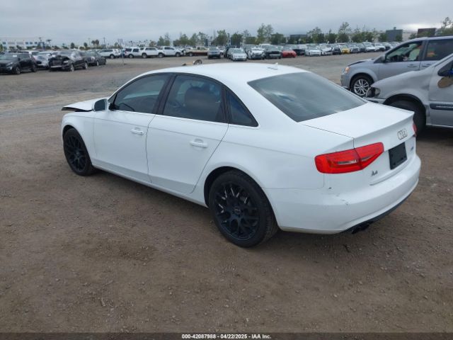 2013 AUDI A4 WAUAFAFL9DA062973 Photo 2