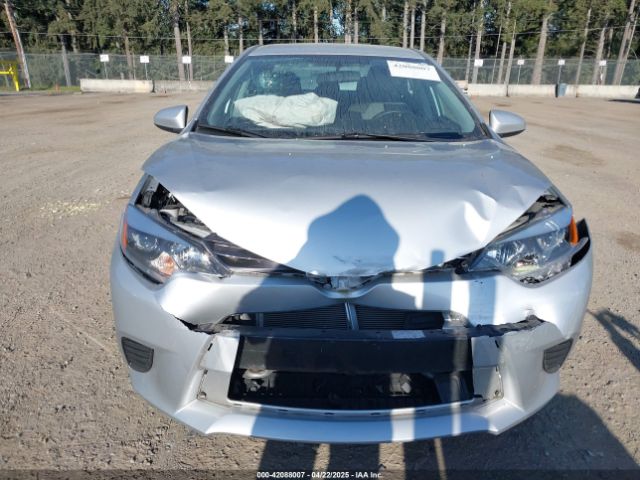 2T1BURHE2GC679304 Toyota COROLLA LE