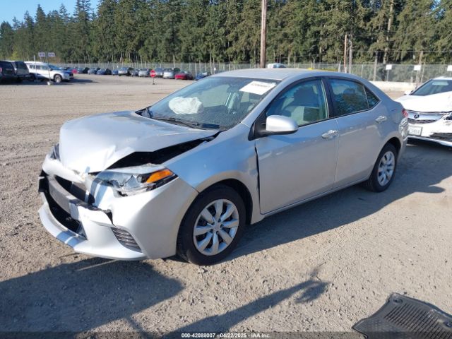 2T1BURHE2GC679304 Toyota COROLLA LE