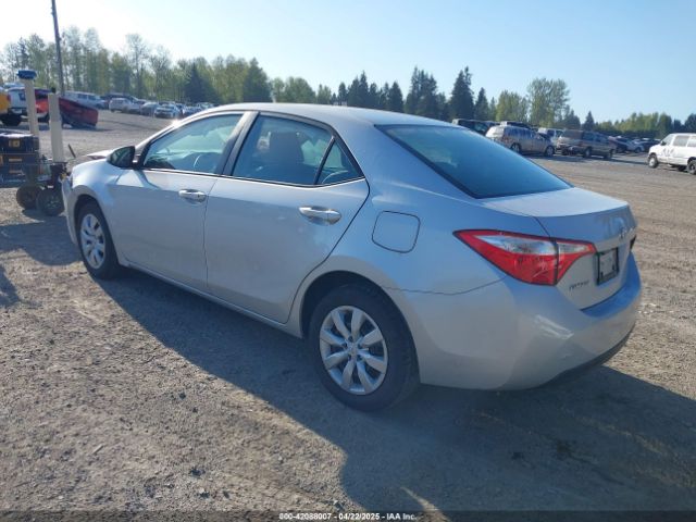 2T1BURHE2GC679304 Toyota COROLLA LE