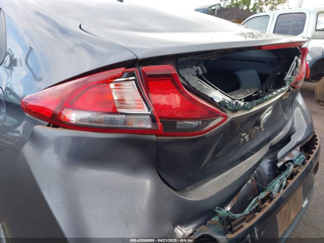 KMHC65LCXJU097602 Hyundai Ioniq Hybrid Blue