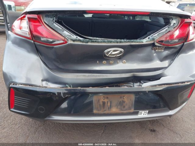 KMHC65LCXJU097602 Hyundai Ioniq Hybrid Blue