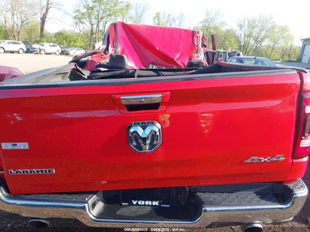 1C6SRFJT0KN521694 RAM 1500 Laramie  4x4 5'7 Box