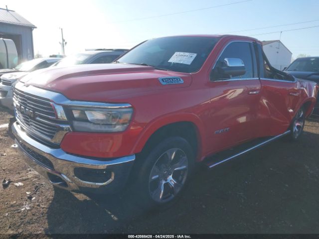 1C6SRFJT0KN521694 RAM 1500 Laramie  4x4 5'7 Box