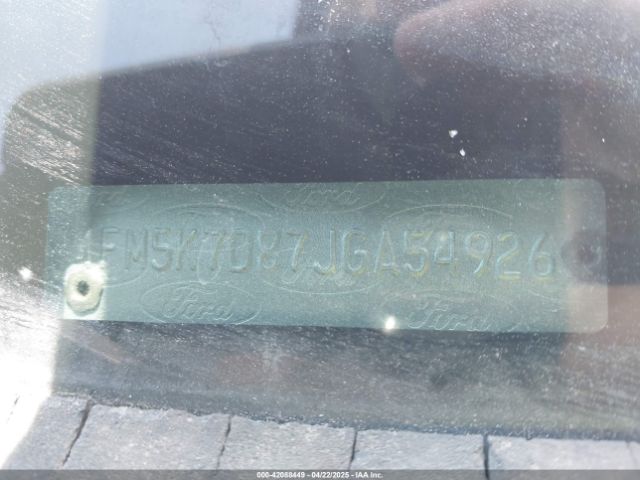 2018 FORD EXPLORER 1FM5K7D87JGA54926 Photo 8