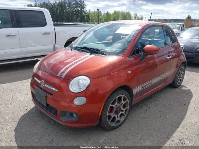 2013 FIAT 500 3C3CFFBR2DT752905 Photo 1
