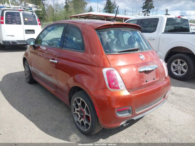 2013 FIAT 500 3C3CFFBR2DT752905 Photo 2