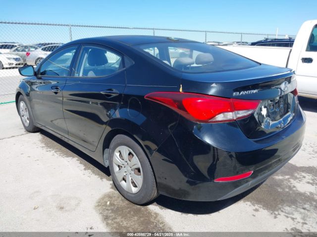 2016 HYUNDAI ELANTRA KMHDH4AE1GU546526 Photo 2