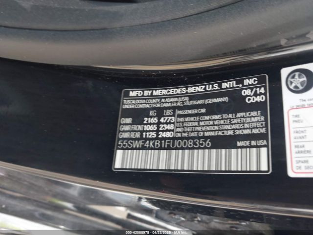 55SWF4KB1FU008356 Mercedes-Benz C 300 4matic/luxury 4matic/sport 4matic