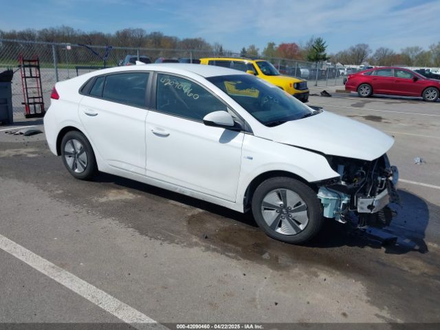 KMHC65LCXKU166533 Hyundai Ioniq Hybrid Blue