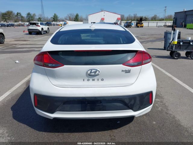 KMHC65LCXKU166533 Hyundai Ioniq Hybrid Blue