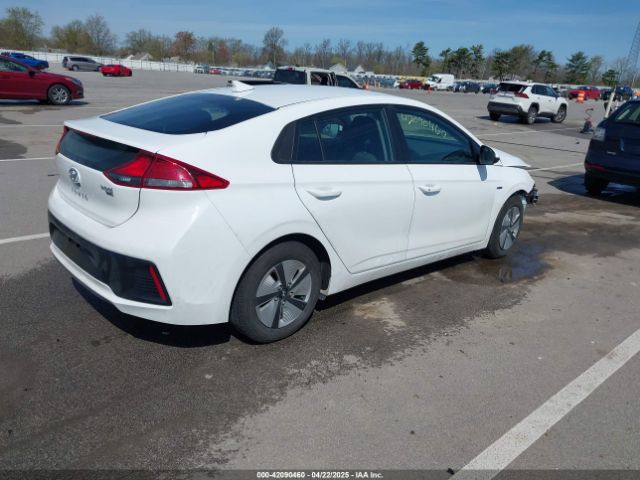 KMHC65LCXKU166533 Hyundai Ioniq Hybrid Blue