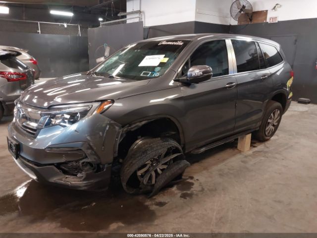 5FNYF6H59NB000754 Honda Pilot Awd Ex-l