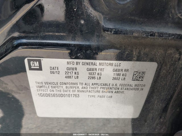 2013 CADILLAC CTS 1G6DE5E50D0101763 Photo 8
