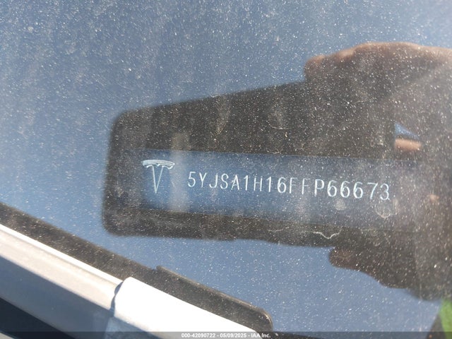 2015 TESLA MODEL S 5YJSA1H16FFP66673 Photo 8