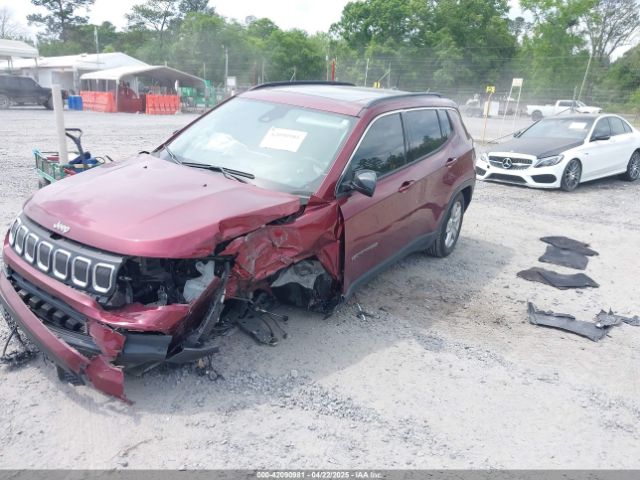 2022 JEEP COMPASS 3C4NJCBB9NT187445 Photo 1