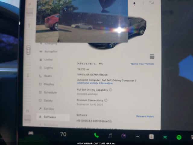 5YJSA1E57NF479056 Tesla Model S Dual Motor All-wheel Drive