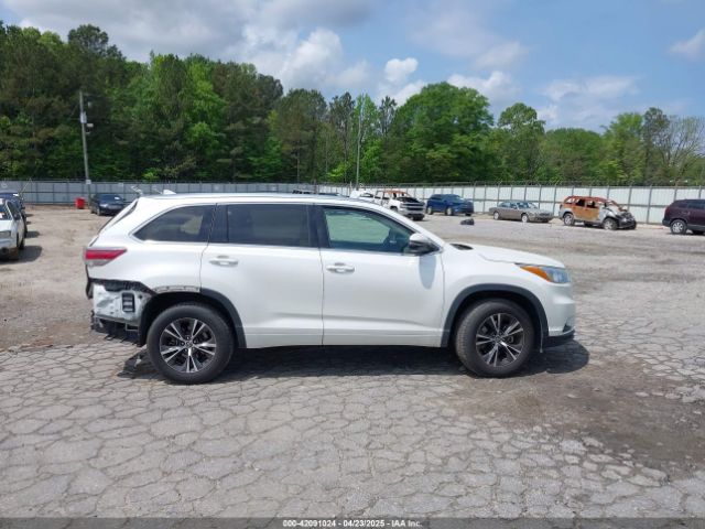 5TDKKRFH3GS170784 Toyota Highlander Xle V6