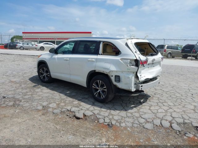 5TDKKRFH3GS170784 Toyota Highlander Xle V6