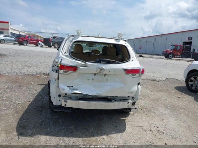 5TDKKRFH3GS170784 Toyota Highlander Xle V6