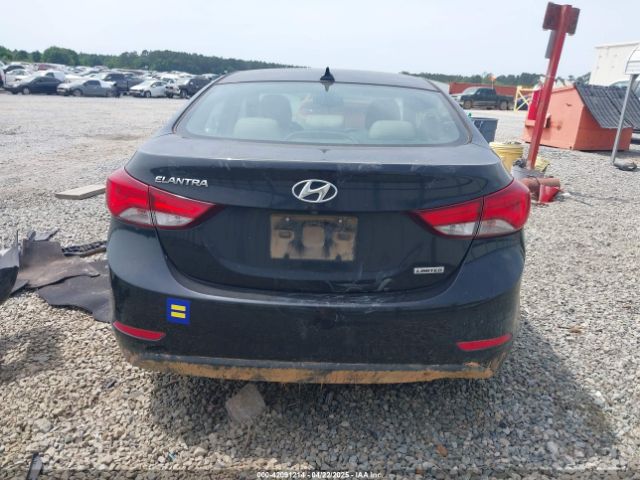 KMHDH4AE9GU605967 Hyundai Elantra Limited