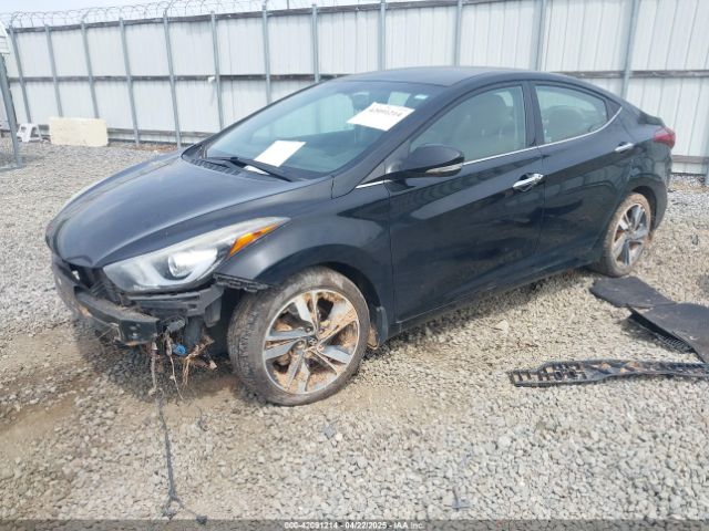 KMHDH4AE9GU605967 Hyundai Elantra Limited