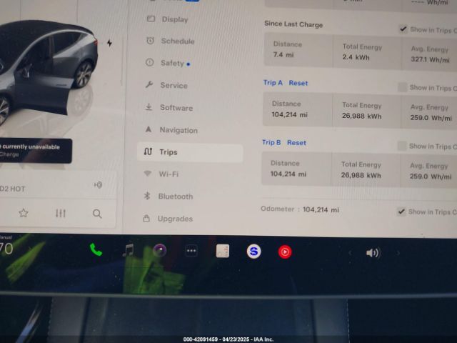 7SAYGDEE0PA033019 Tesla Model Y Awd/long Range Dual Motor All-wheel Drive