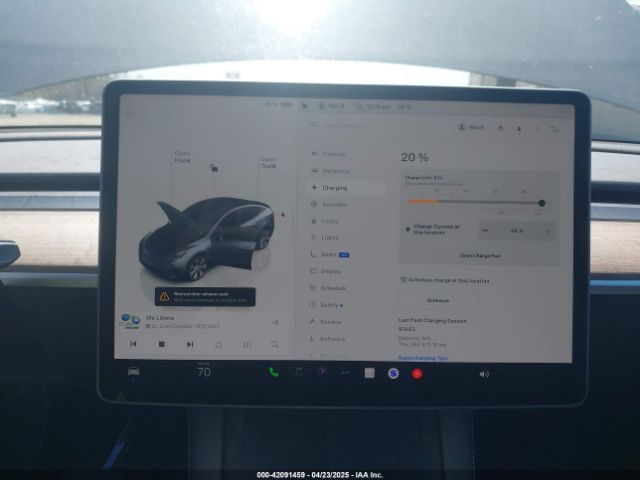 7SAYGDEE0PA033019 Tesla Model Y Awd/long Range Dual Motor All-wheel Drive