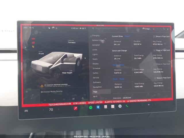 2024 TESLA CYBERTRUCK 7G2CEHED5RA001548 Photo 6