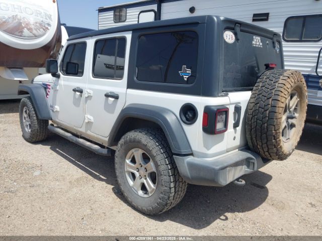 1C4HJXDG8JW127299 Jeep Wrangler Unlimited Sport S 4x4