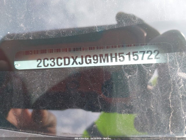 2C3CDXJG9MH515722 Dodge Charger Sxt Awd