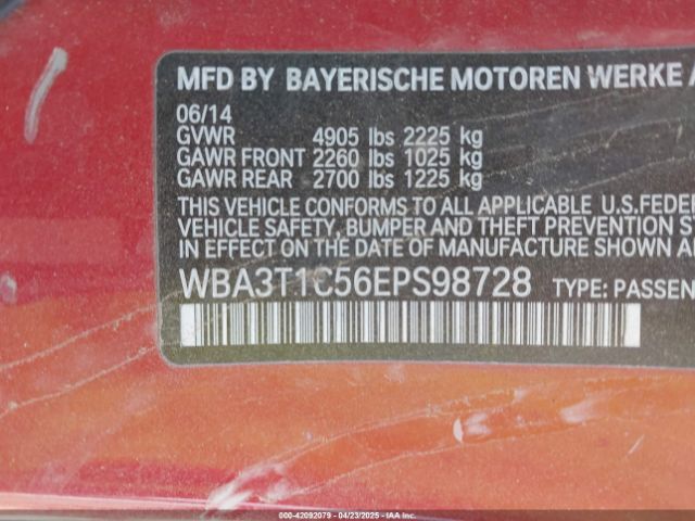 WBA3T1C56EPS98728 BMW 428i Xdrive