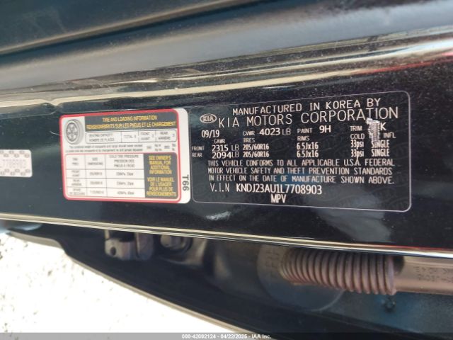 2020 KIA SOUL KNDJ23AU1L7708903 Photo 8