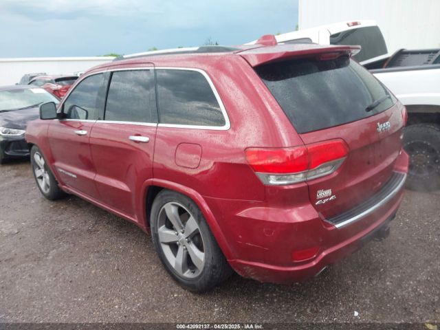 1C4RJFCG9EC460165 Jeep Grand Cherokee Overland