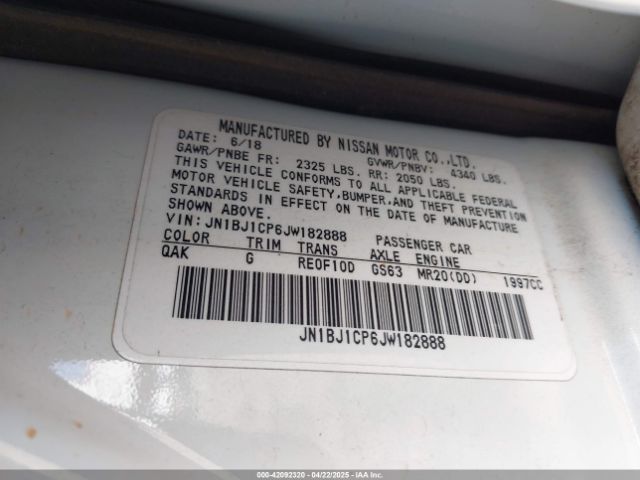 2018 NISSAN ROGUE SPORT JN1BJ1CP6JW182888 Photo 8