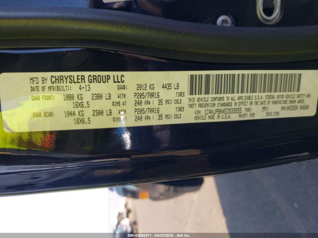 1C4NJPBAXED533555 Jeep Patriot Sport