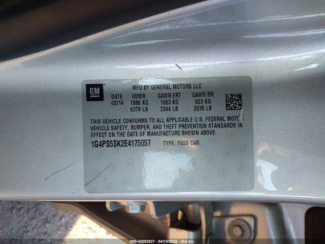 1G4PS5SK2E4175057 Buick Verano Leather Group
