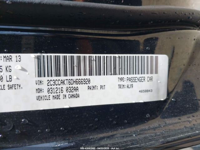 2013 CHRYSLER 300C 2C3CCAKT6DH666920 Photo 8