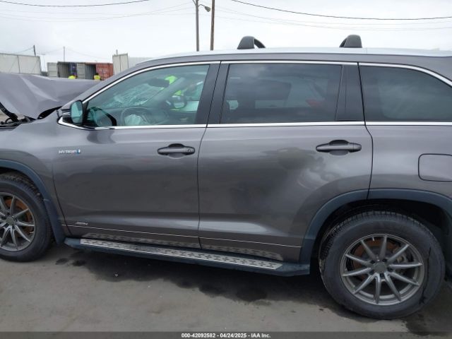 5TDJGRFH6JS047582 Toyota Highlander Hybrid Xle