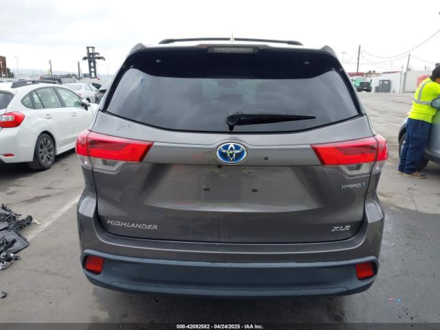 5TDJGRFH6JS047582 Toyota Highlander Hybrid Xle
