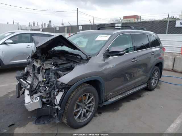 5TDJGRFH6JS047582 Toyota Highlander Hybrid Xle