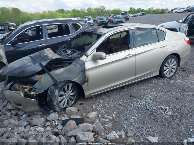 Honda Accord Ex-l V-6 2014 1HGCR3F84EA013127 Image 2