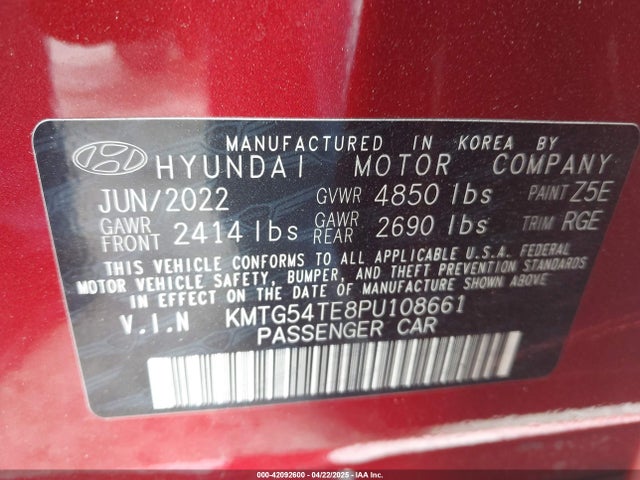 Genesis G70 3.3t Rwd 2023 KMTG54TE8PU108661 Image 9
